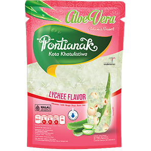 Inaco Aloevera Lychee Flavor Pch 280ML