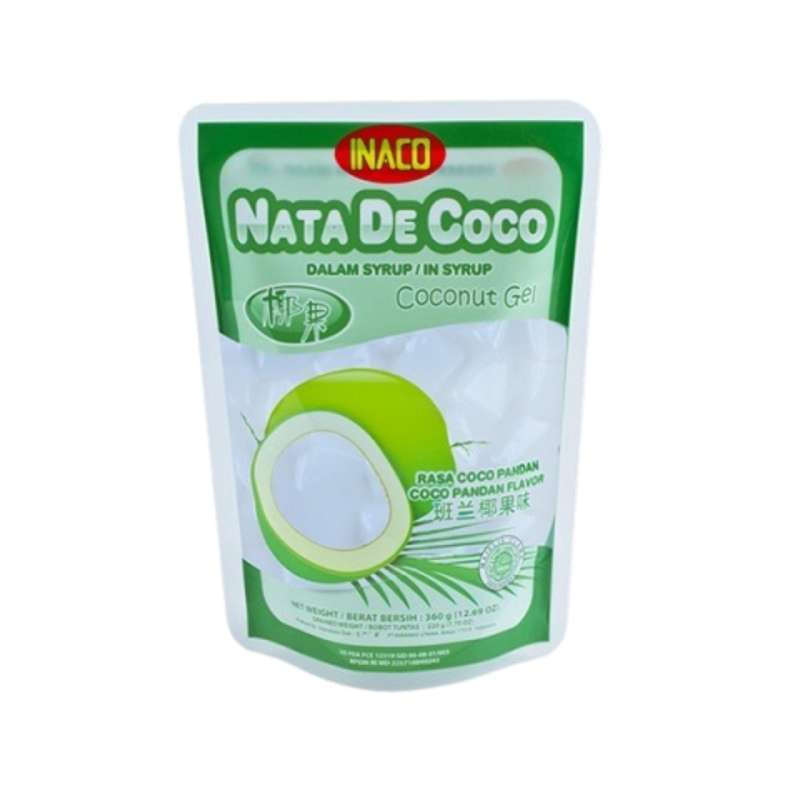 Inaco Nata De Coco Rasa Cocopandan Pch 360GR