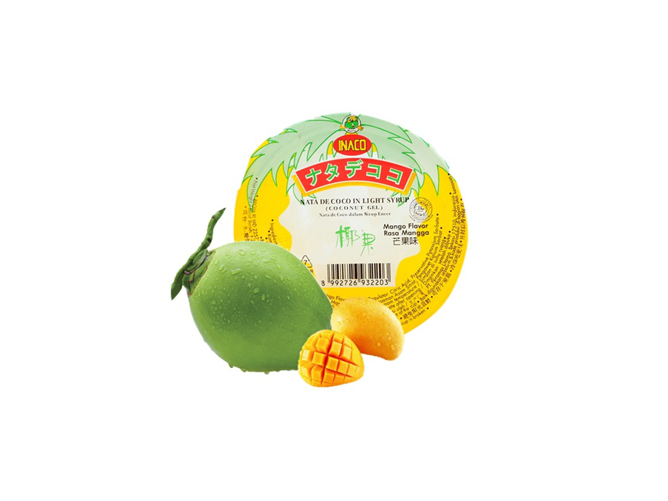 Inaco Nata De Coco Cup Rasa Mangga Cup 200GR