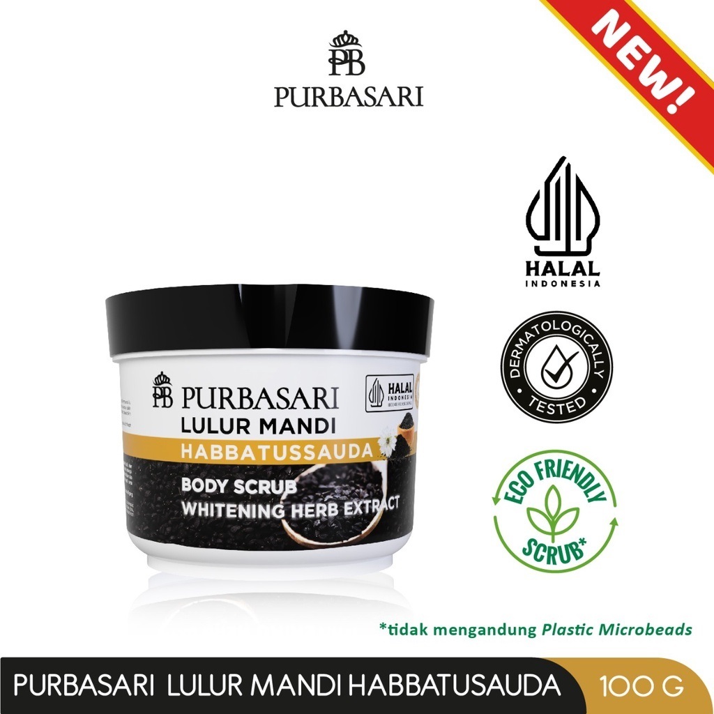Purbasari Lulur Mandi Habbatussauda 100GR