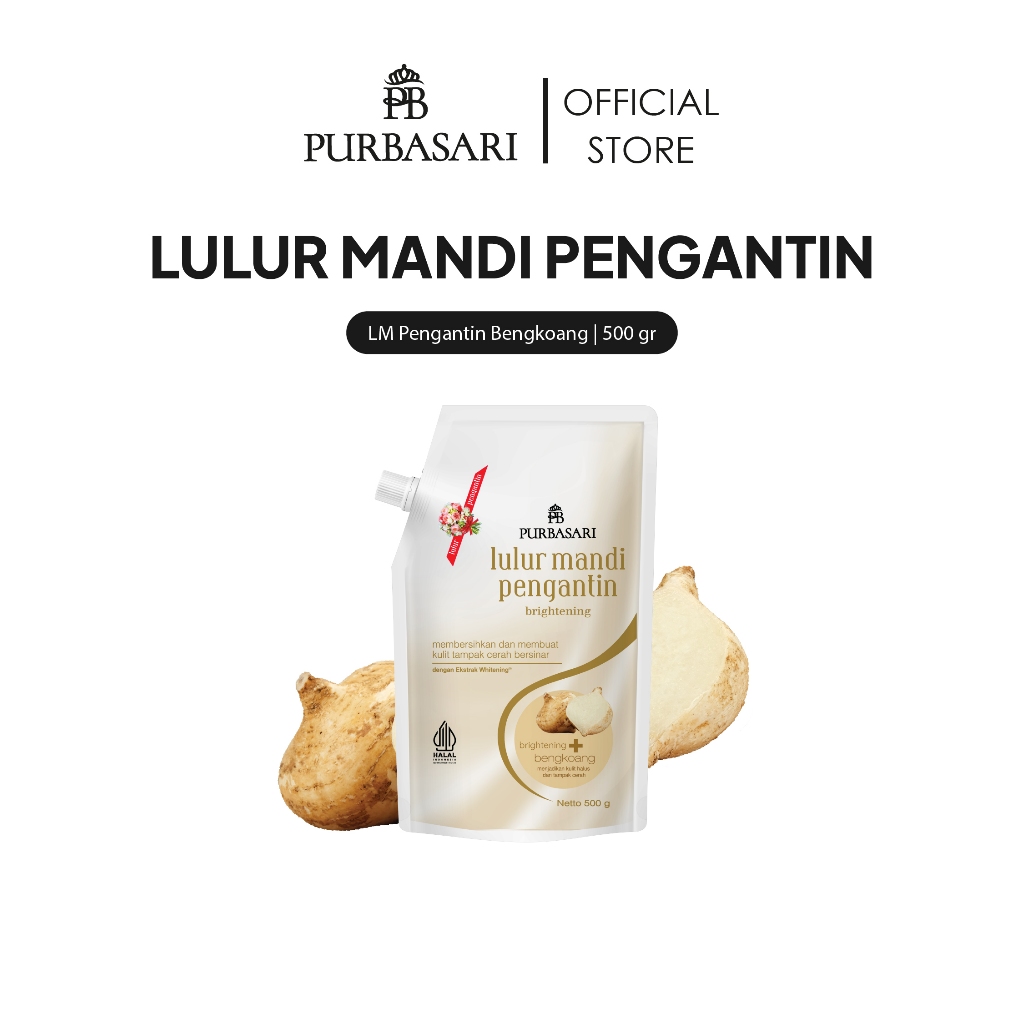 Purbasari Lulur Mandi Pengantin Bengkoang Pch 500GR