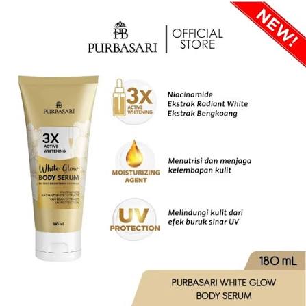 Purbasari White Glow Body Serum 180ML