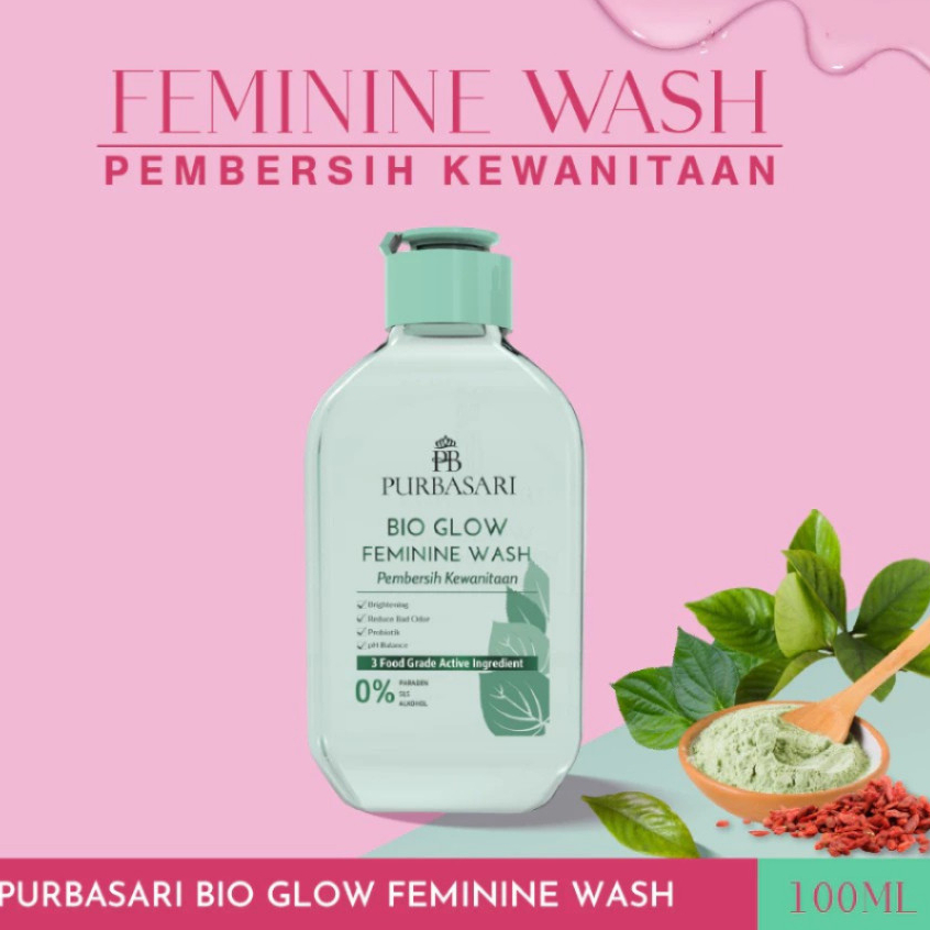 Purbasari Bio Glow Feminine Wash 100ML