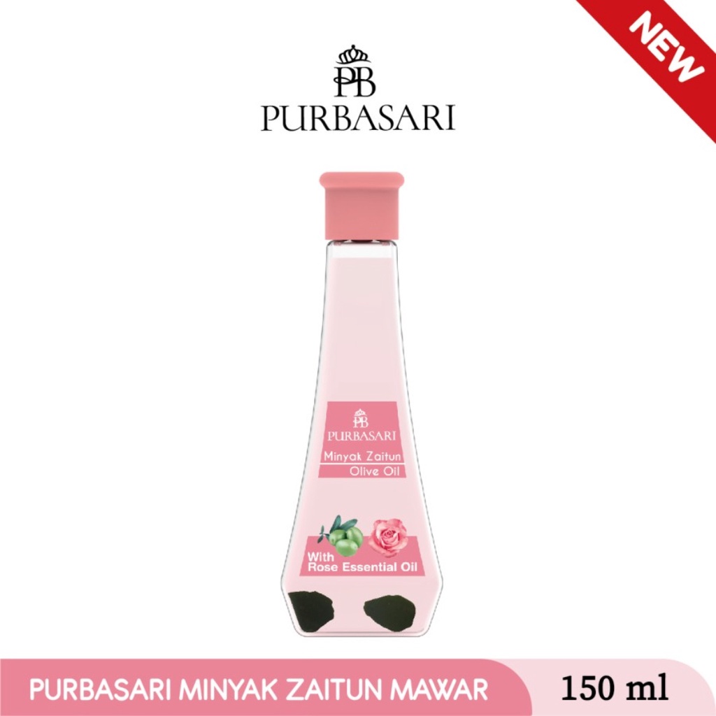 Purbasari Minyak Zaitun With Rose Essential Oil 150ML