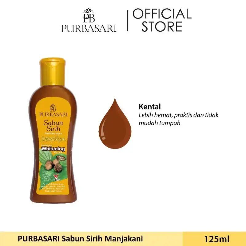 Purbasari Sabun Sirih Feminine Wash Manjakani 125ML
