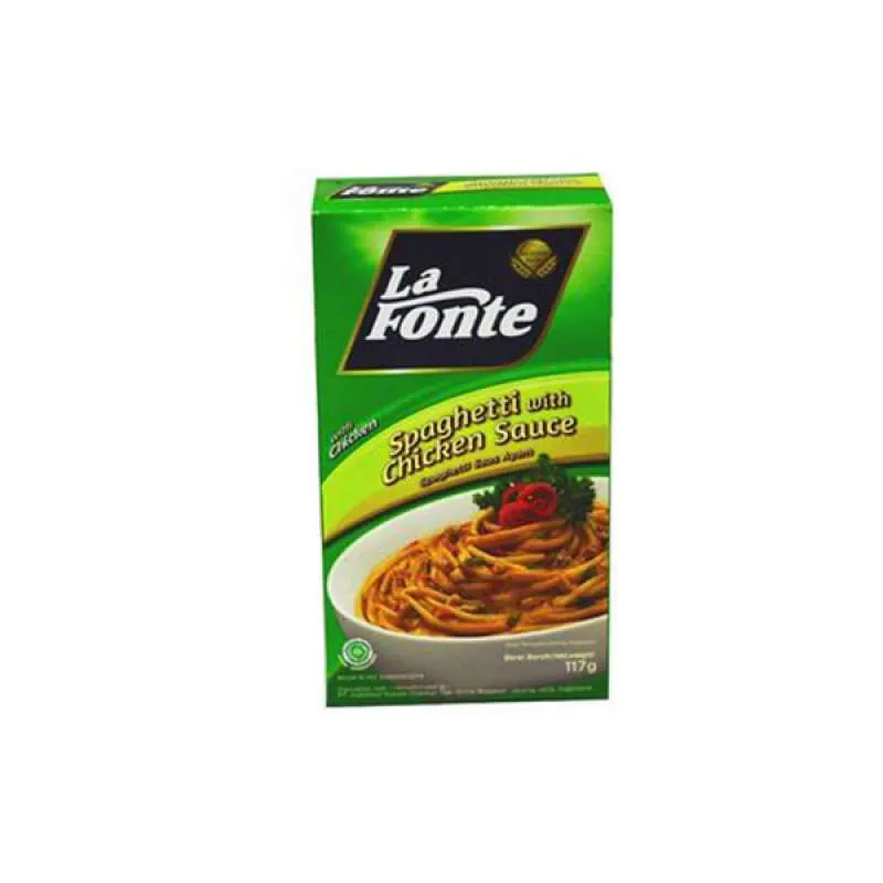 La Fonte Pronto Spaghetti Chicken Sauce 117GR