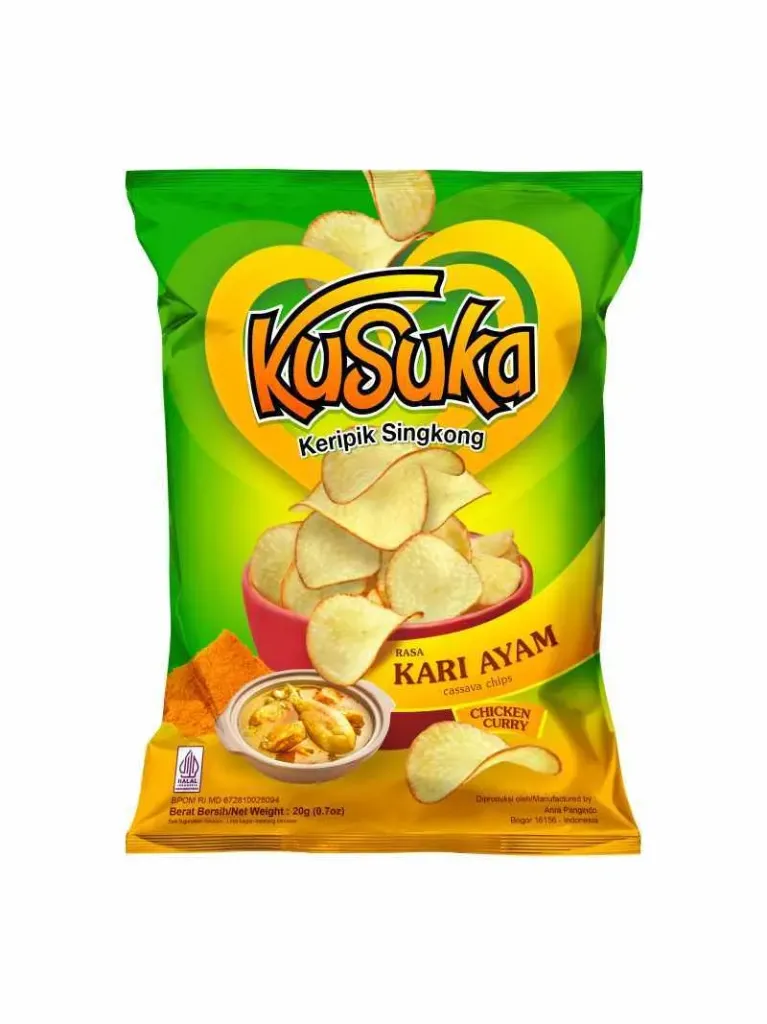 Kusuka Singkong Kari Ayam 20GR