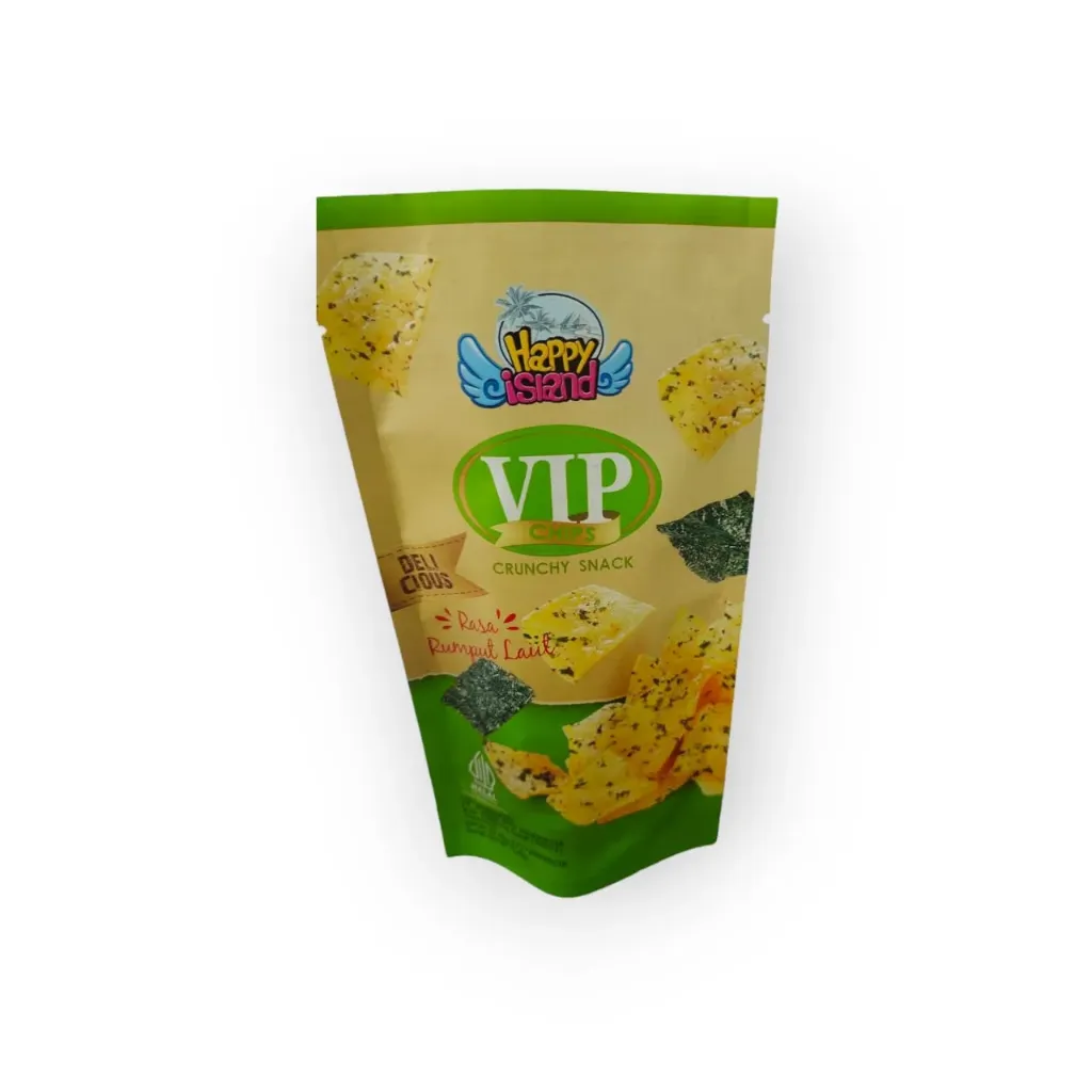 VIP Chips Rasa Rumput Laut 28GR