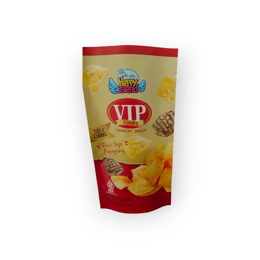 VIP Chips Rasa Sapi Panggang 28GR