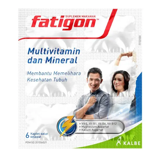 Fatigon Multivitamin Dan Mineral 6S