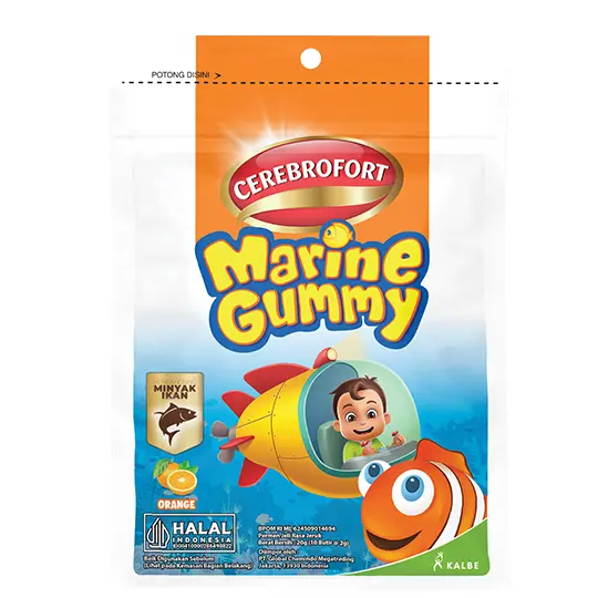 Cerebrofort Marine Gummy Orange 20GR