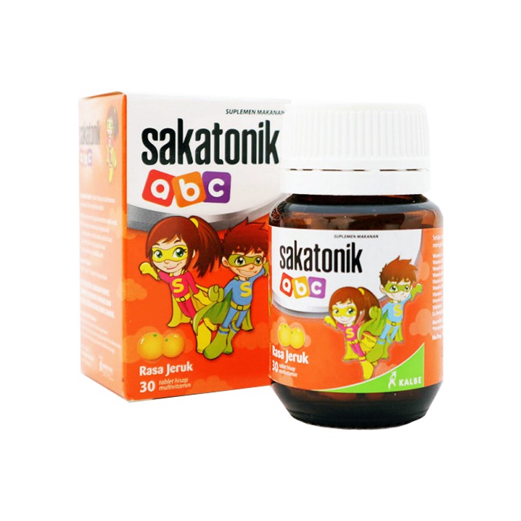 Sakatonic Abc Tabs Rasa Jeruk 30S
