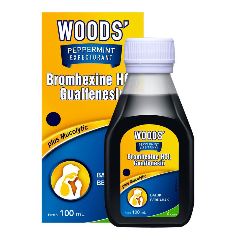 Woods' Peppermint Expectorant 60ML