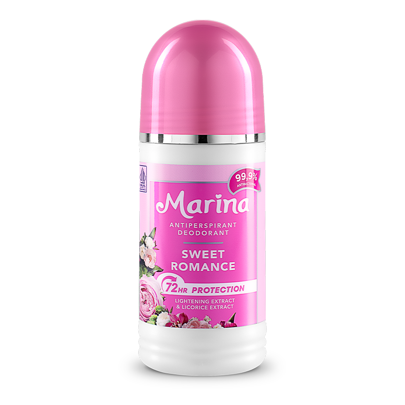 Marina Deodorant Roll On Sweet Romance 45ML