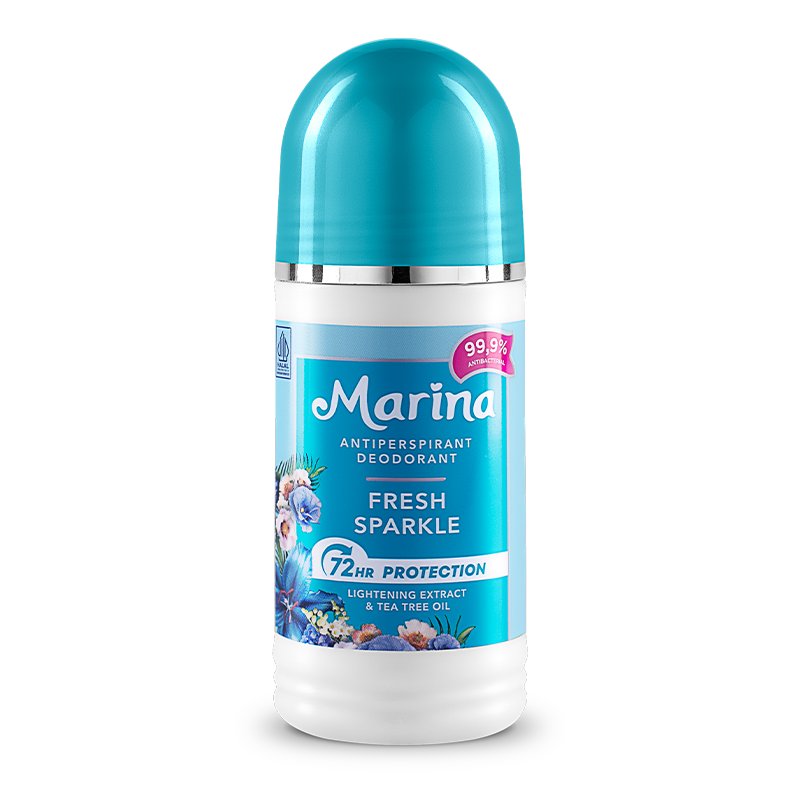 Marina Deodorant Roll On Fresh Sparkle 45ML
