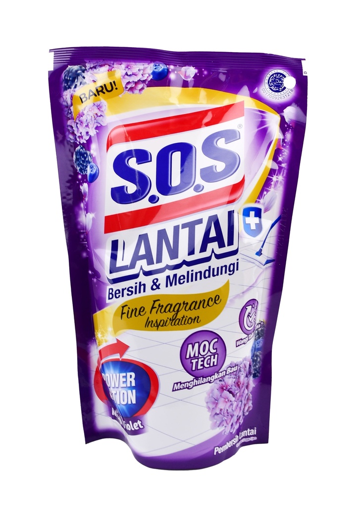 Sos Lantai Magic Lavender Refill Pch 325ML