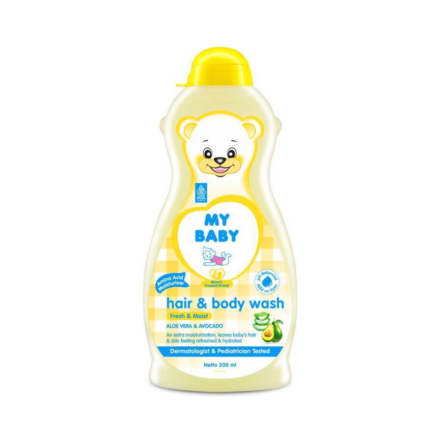 My Baby Hair & Body Wash Fresh & Moist 200ML