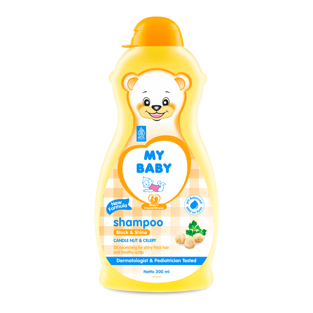 My Baby Shampoo Black & Shine 200ML