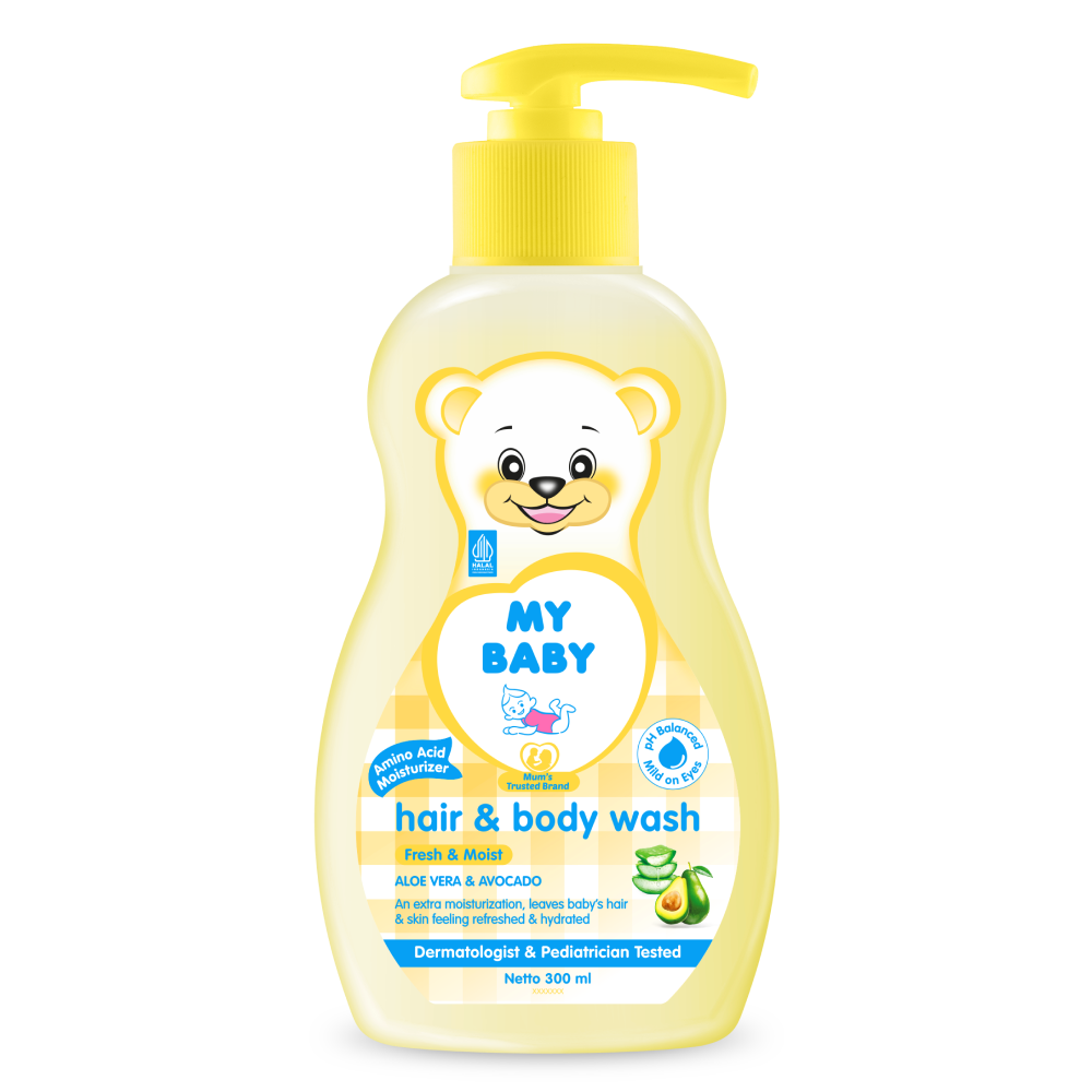 My Baby Hair & Body Wash Fresh & Moist 300ML