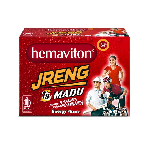 Hemaviton Jreng T8 Madu 10x3.3GR