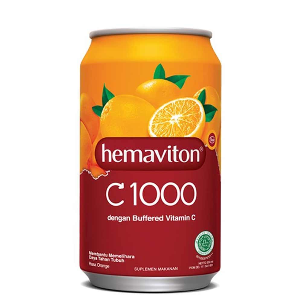 Hemaviton C1000 Rasa Orange Can 330ML