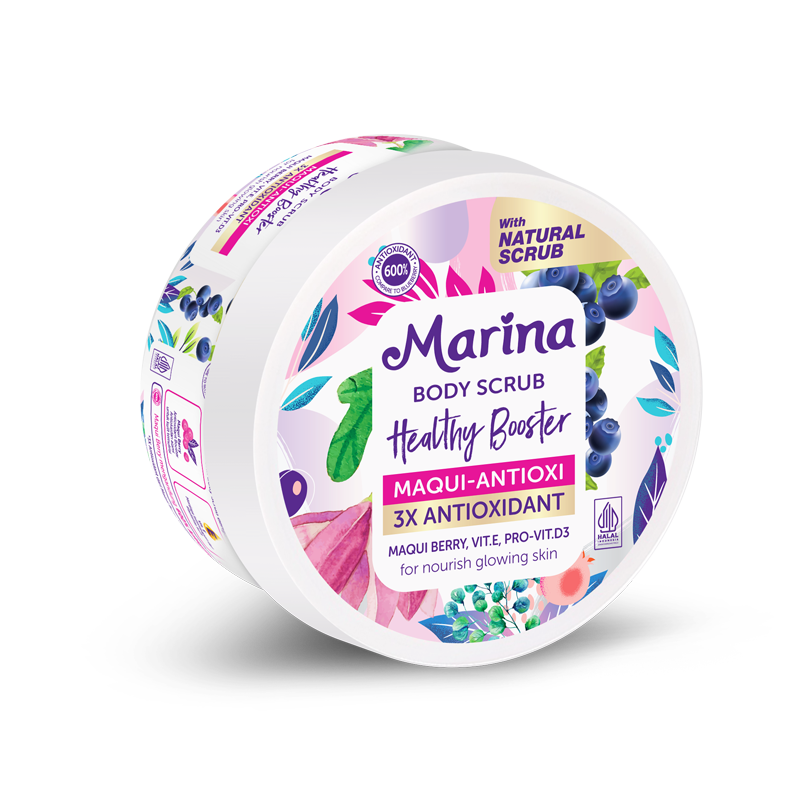 Marina Body Scrub Healthy Booster Maqui-Antioxi 185ML