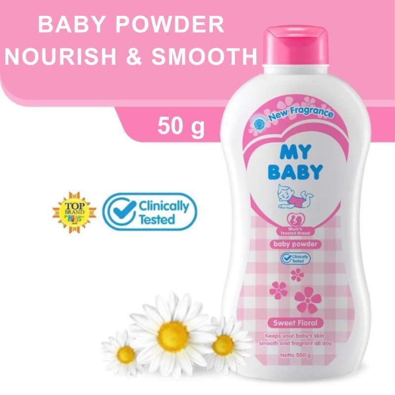 My Baby Powder Nourish & Smooth 50GR