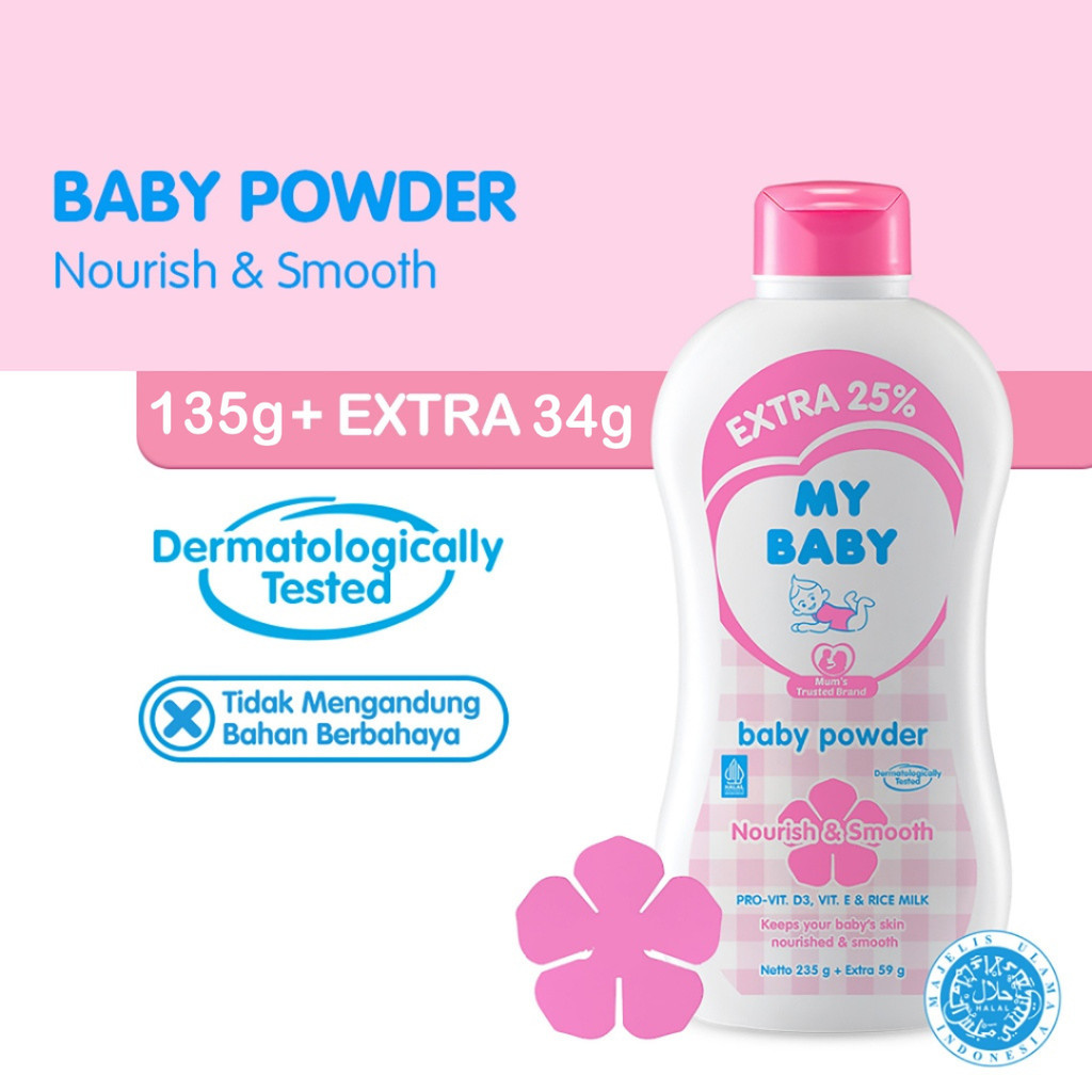 My Baby Powder Nourish & Smooth 169GR