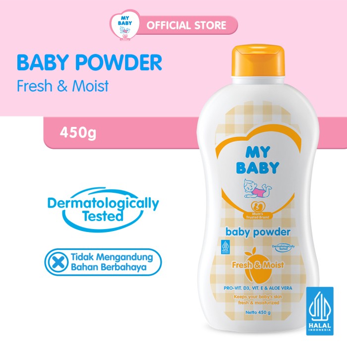 My Baby Powder Fresh & Moist 450GR