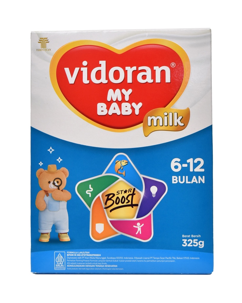 Vidoran My Baby 6-12 Bulan 325GR