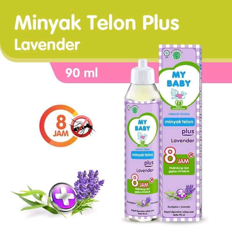 My Baby Minyak Telon Plus Lavender 90ML