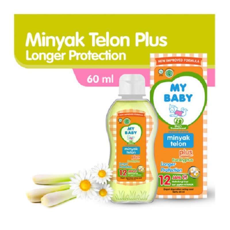 My Baby Minyak Telon Plus Longer Protection 60ML