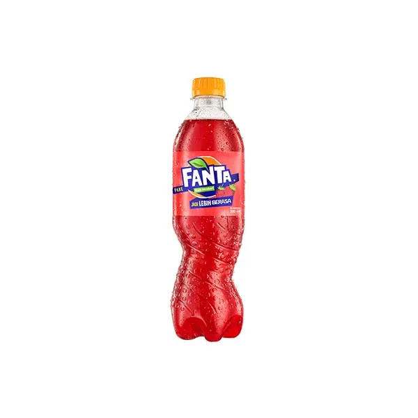 Fanta Rasa Stroberi Btl 390ML