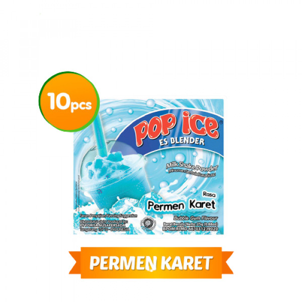 Pop Ice Permen Karet 10x23GR