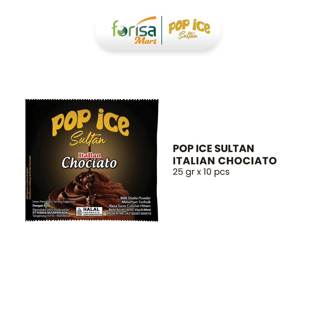 Pop Ice Sultan Italian Chociato 10x25GR