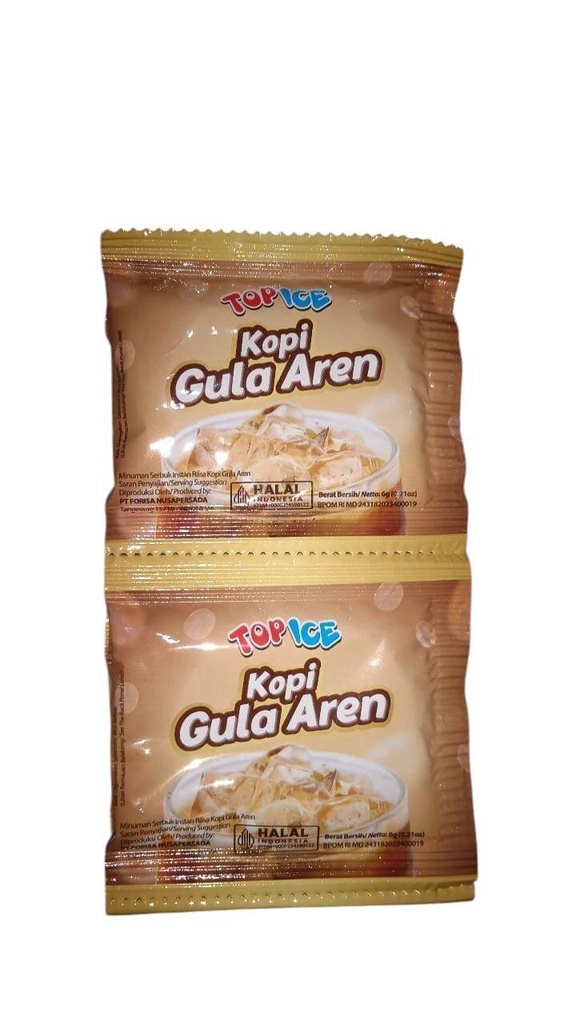 Top Ice Kopi Gula Aren 10x6GR