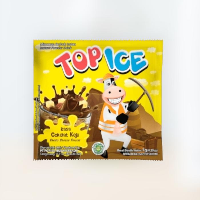 Top Ice Wafer Coklat 10x7GR