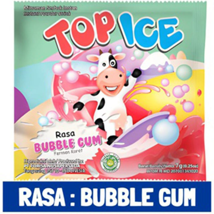 Top Ice Bubble Gum 10x7GR