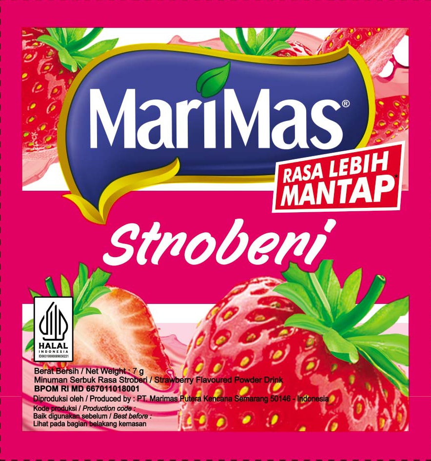Marimas Stroberi 10x7GR