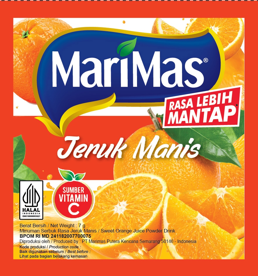 Marimas Jeruk Manis 10x7GR