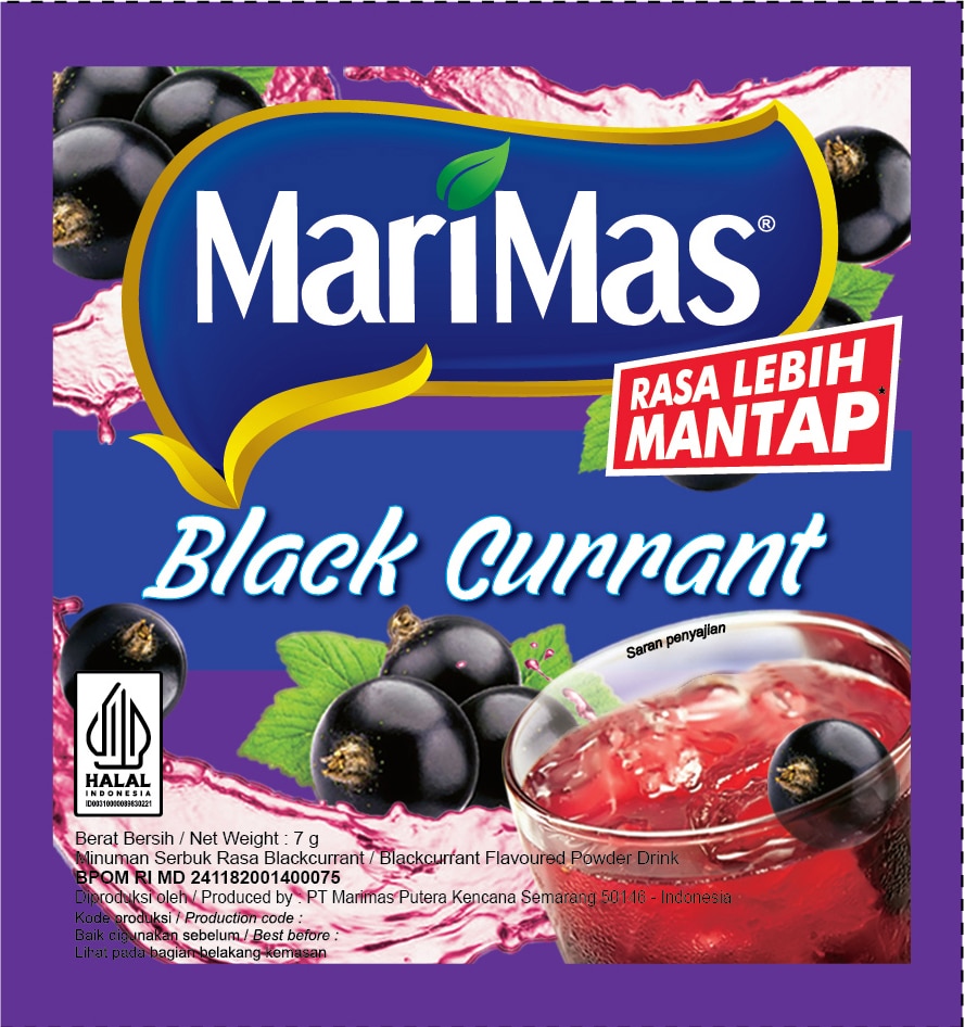 Marimas Blackcurrant 10x7GR