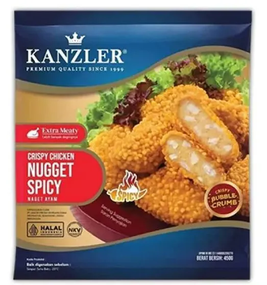 Kanzler Crispy Chicken Nugget Spicy 450GR