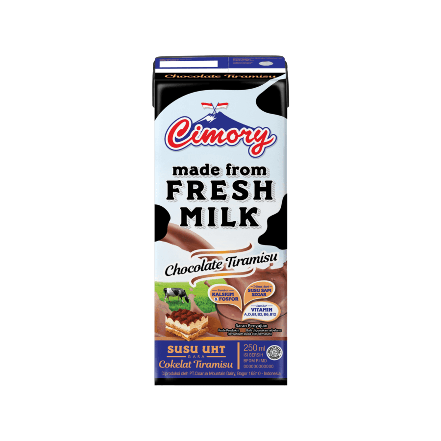 Cimory UHT Fresh Milk Chocolate Tiramisu 250ML