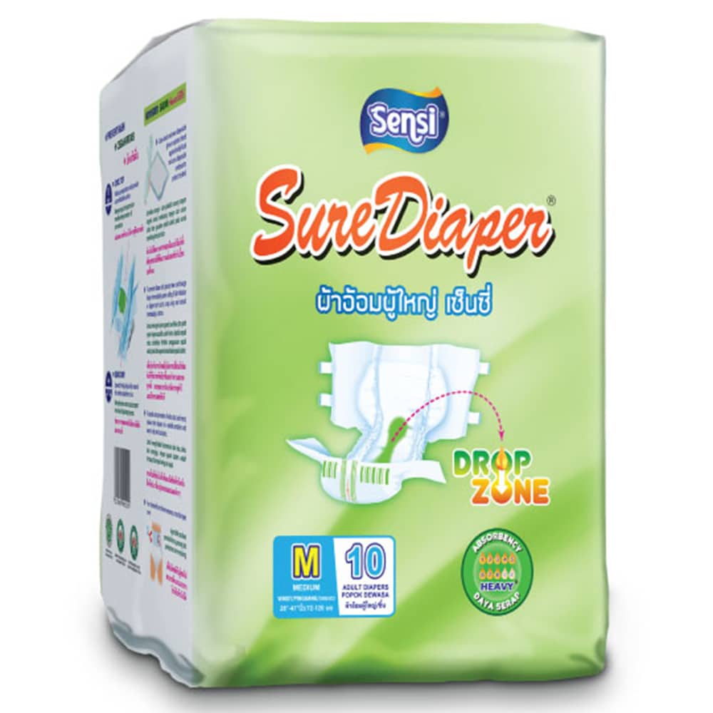 Sensi Sure Diaper M 10PCS