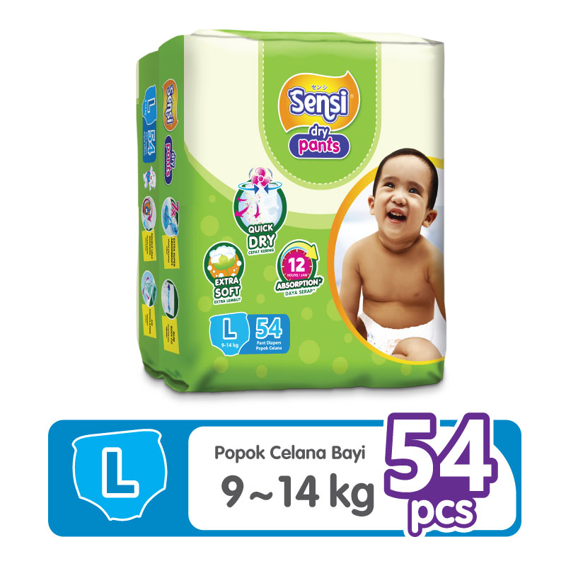 Sensi Dry Pants L 54PCS