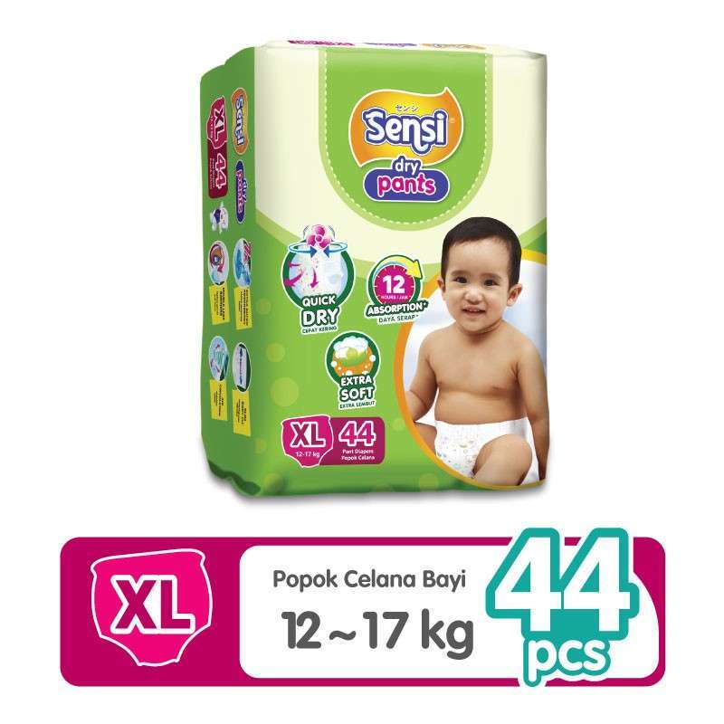 Sensi Dry Pants XL 44PCS