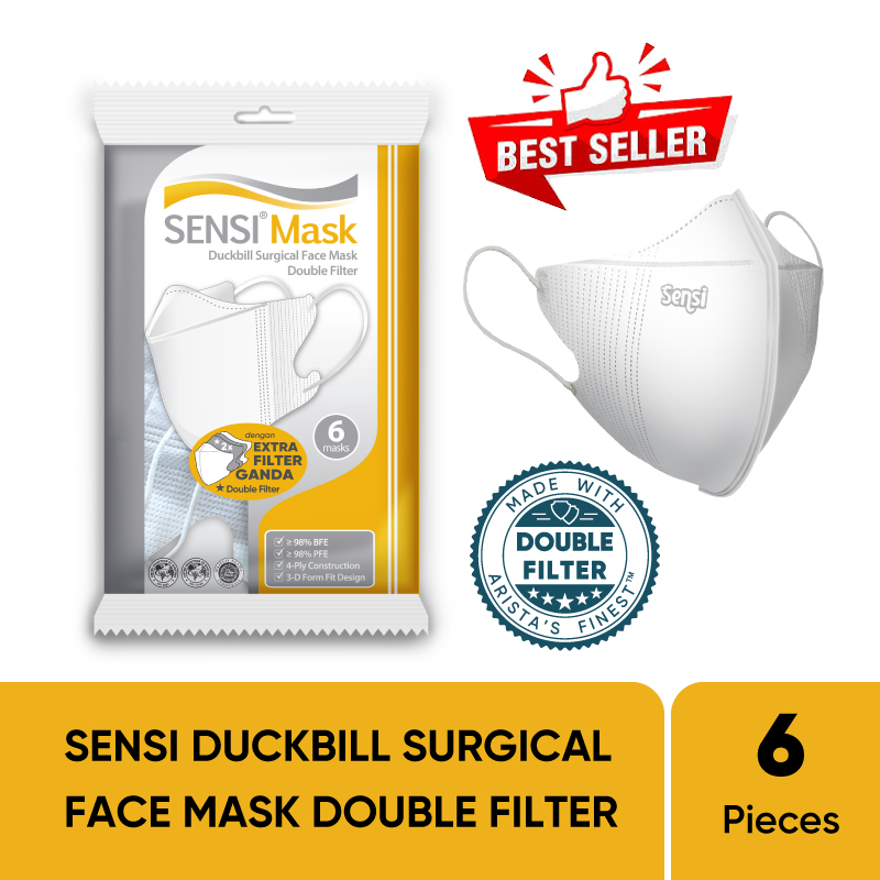 Sensi Mask Duckbill 6PCS