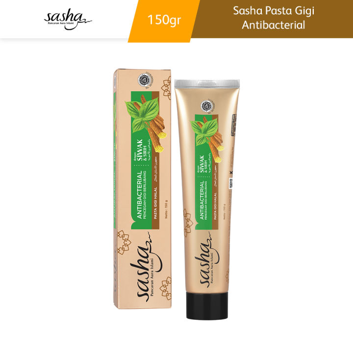 Sasha Pasta Gigi Anti Bacterial 150GR