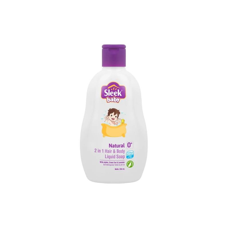 Sleek Baby 2in1 Hair & Body Liquid Soap Btl 250ML