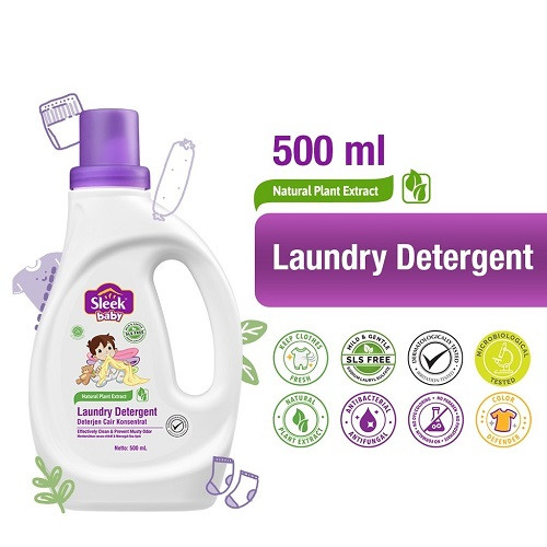Sleek Baby Laundry Detergen Btl 500ML